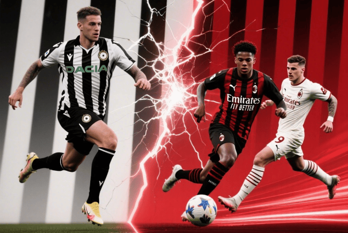 乌迪内斯主场告负AC米兰，遭遇连败势头